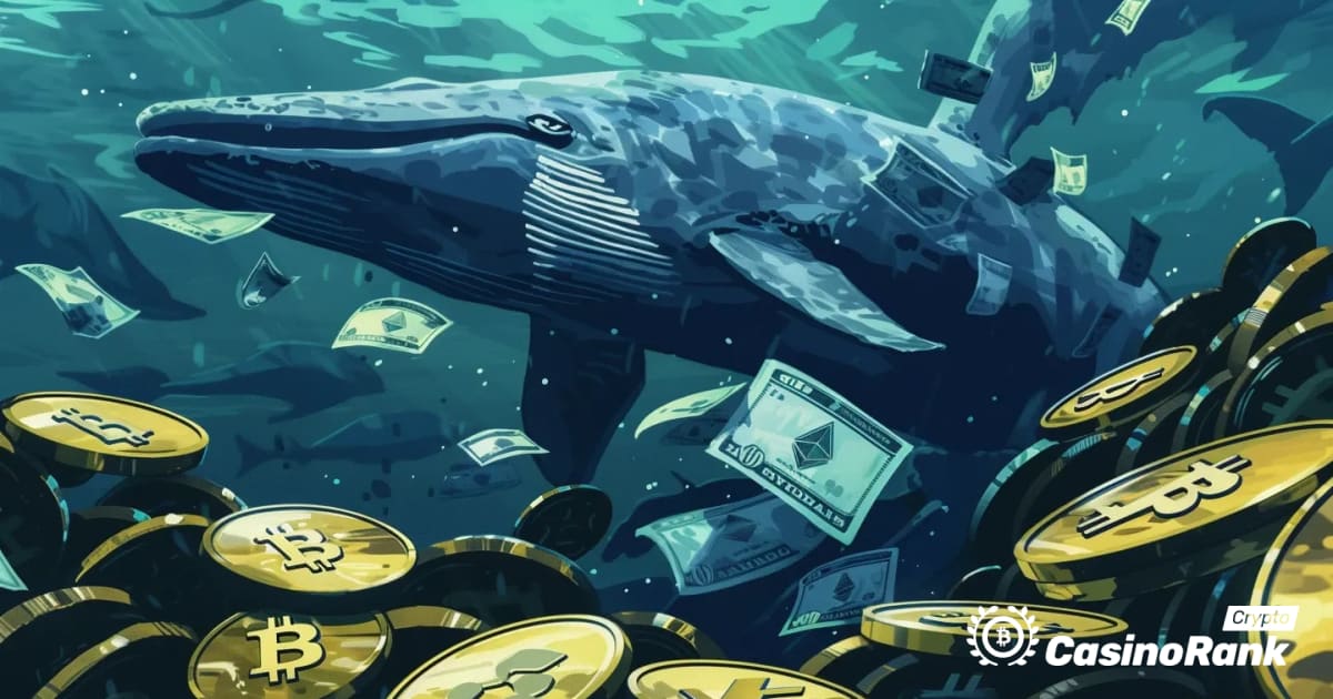 고래가 ETH를 축적하고 수백만 달러를 빌려 이더리움이 한 달 최고치로 급등